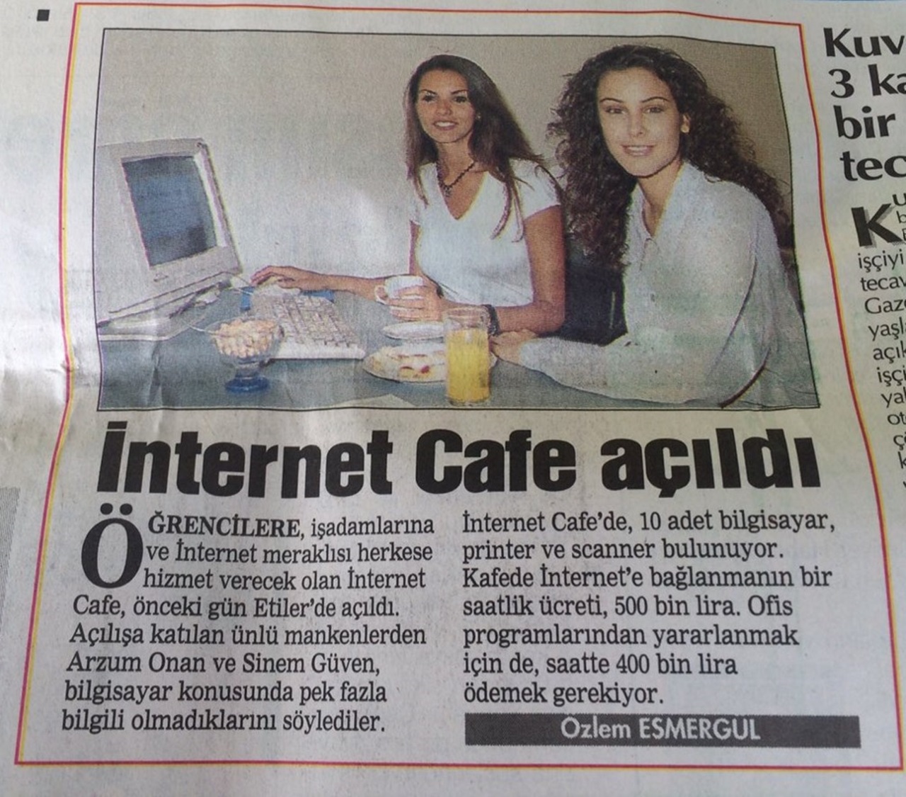 ilk internet cafe
