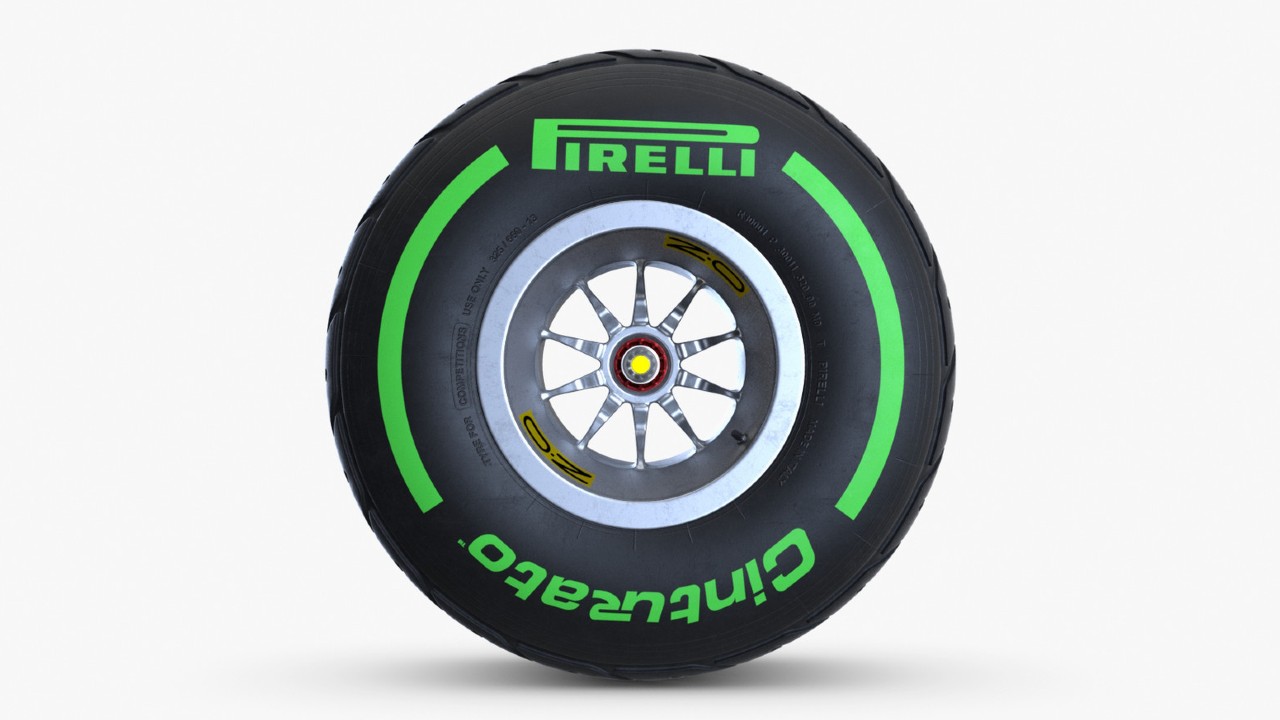 pirelli intermediate green lastik
