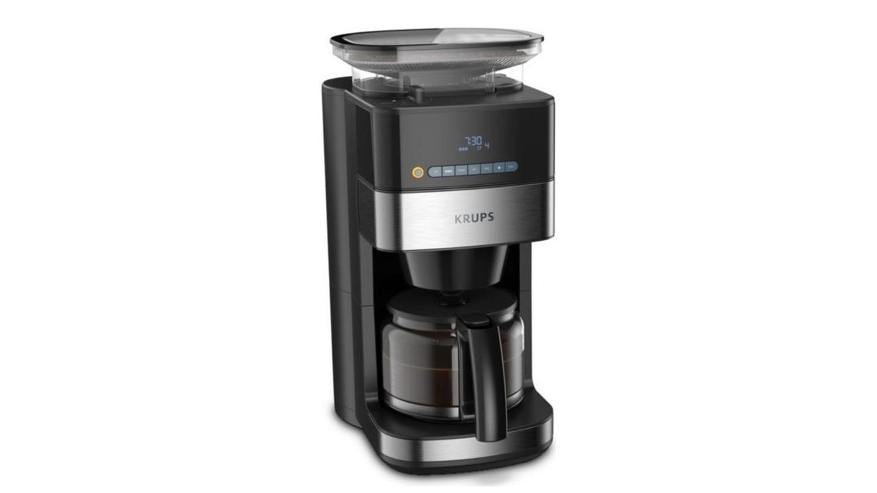 Krups öğütücülü filtre kahve makinesi