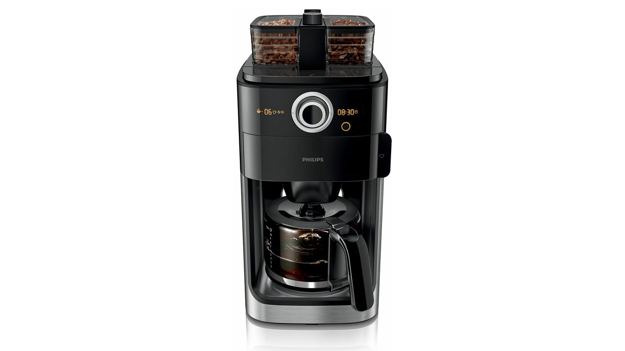 Philips öğütücülü filtre kahve makinesi