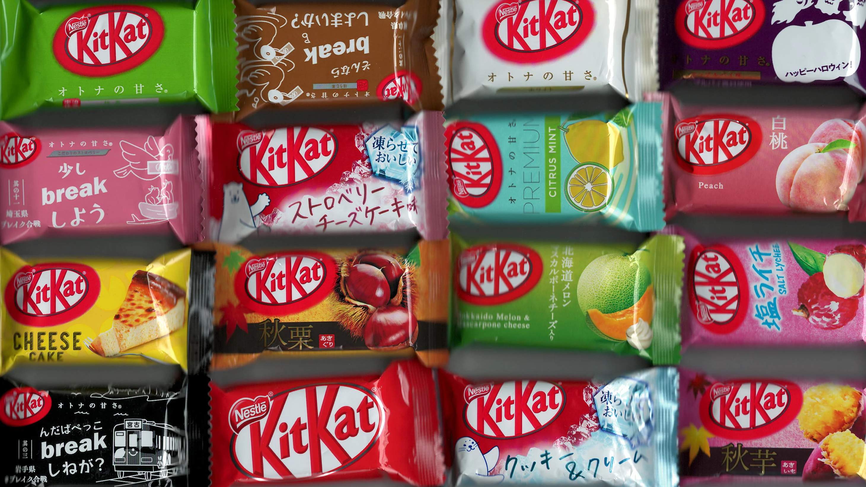 KitKat Japonya ürünleri