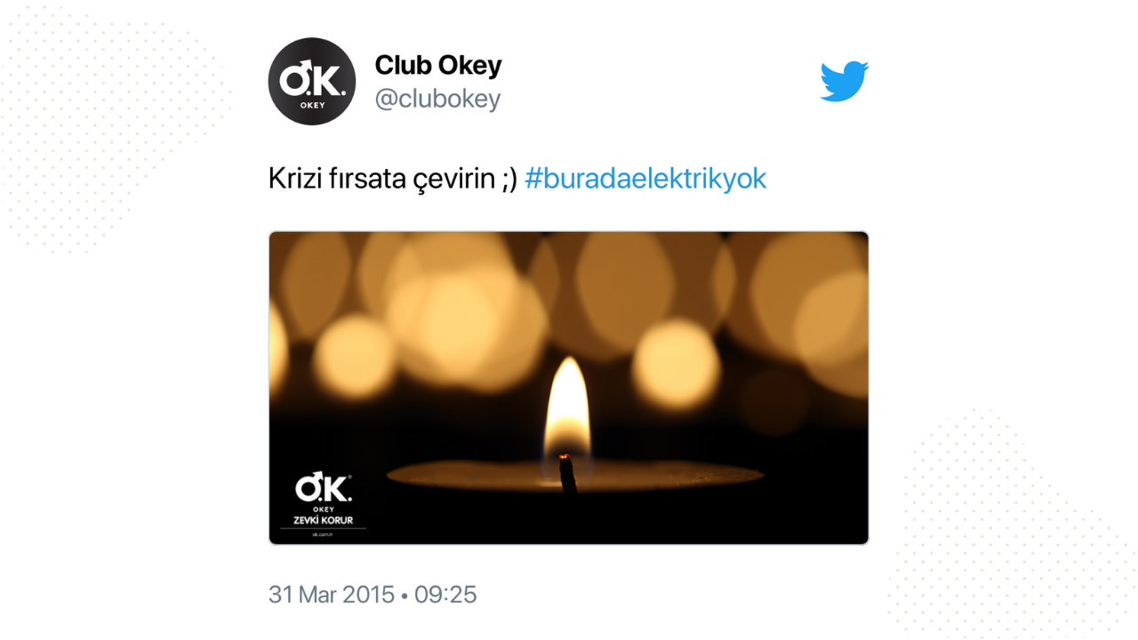 Club Okey Twitter Gönderisi
