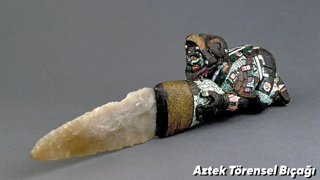 Aztek törensel bıçağı