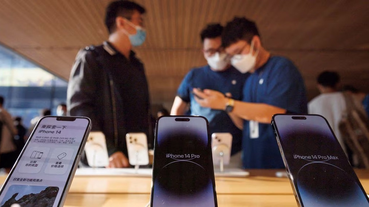Çin'de iPhone kullanımı düşmeye başladı
