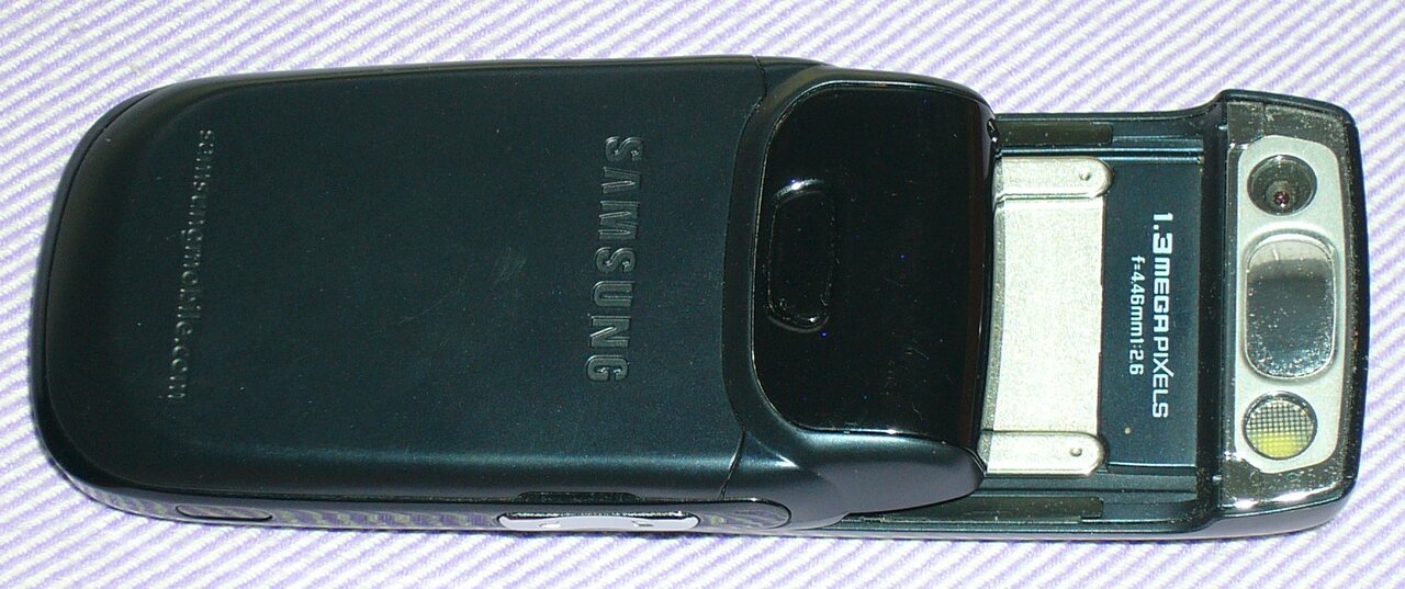 Samsung D500 kamera