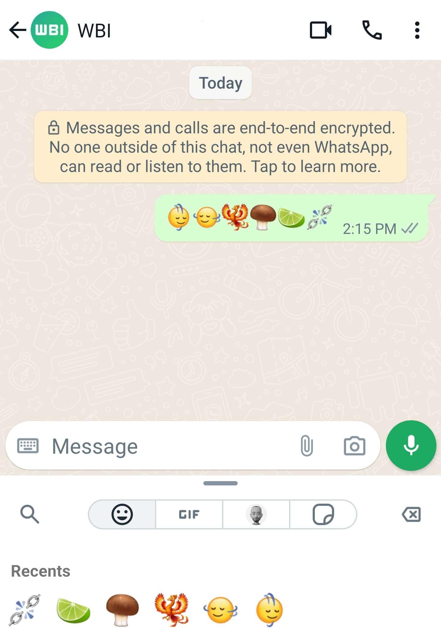 WhatsApp yeni emoji