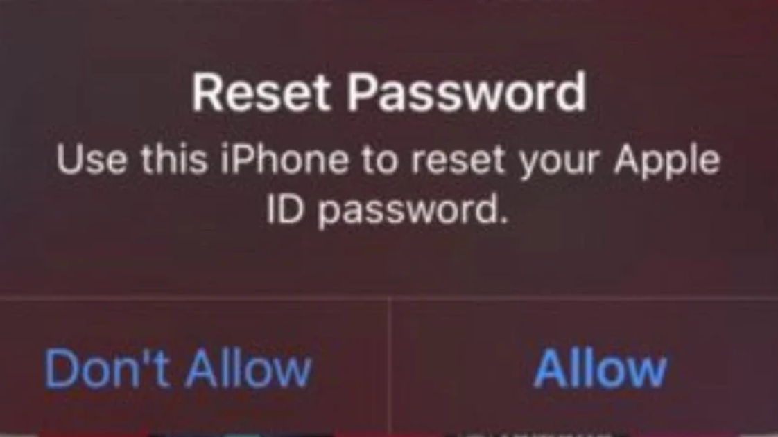 apple ID şifre sıfırlama