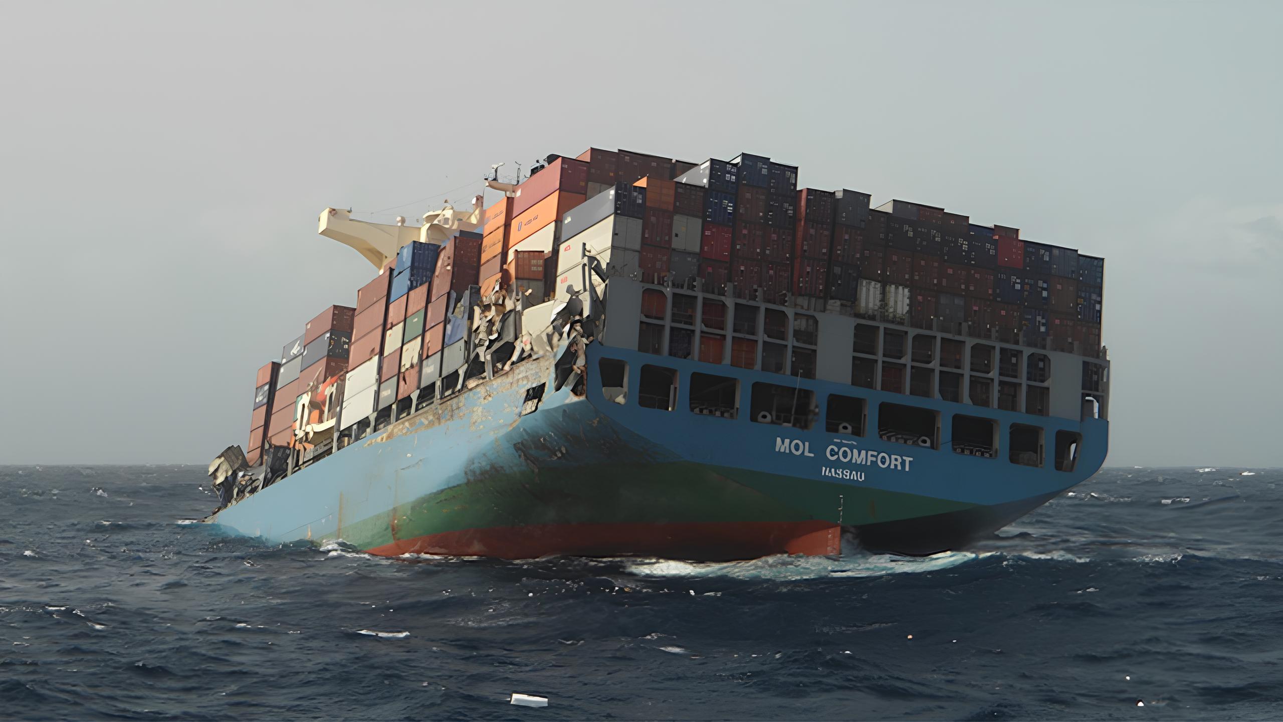 MOL Comfort konteyner gemisi kaza