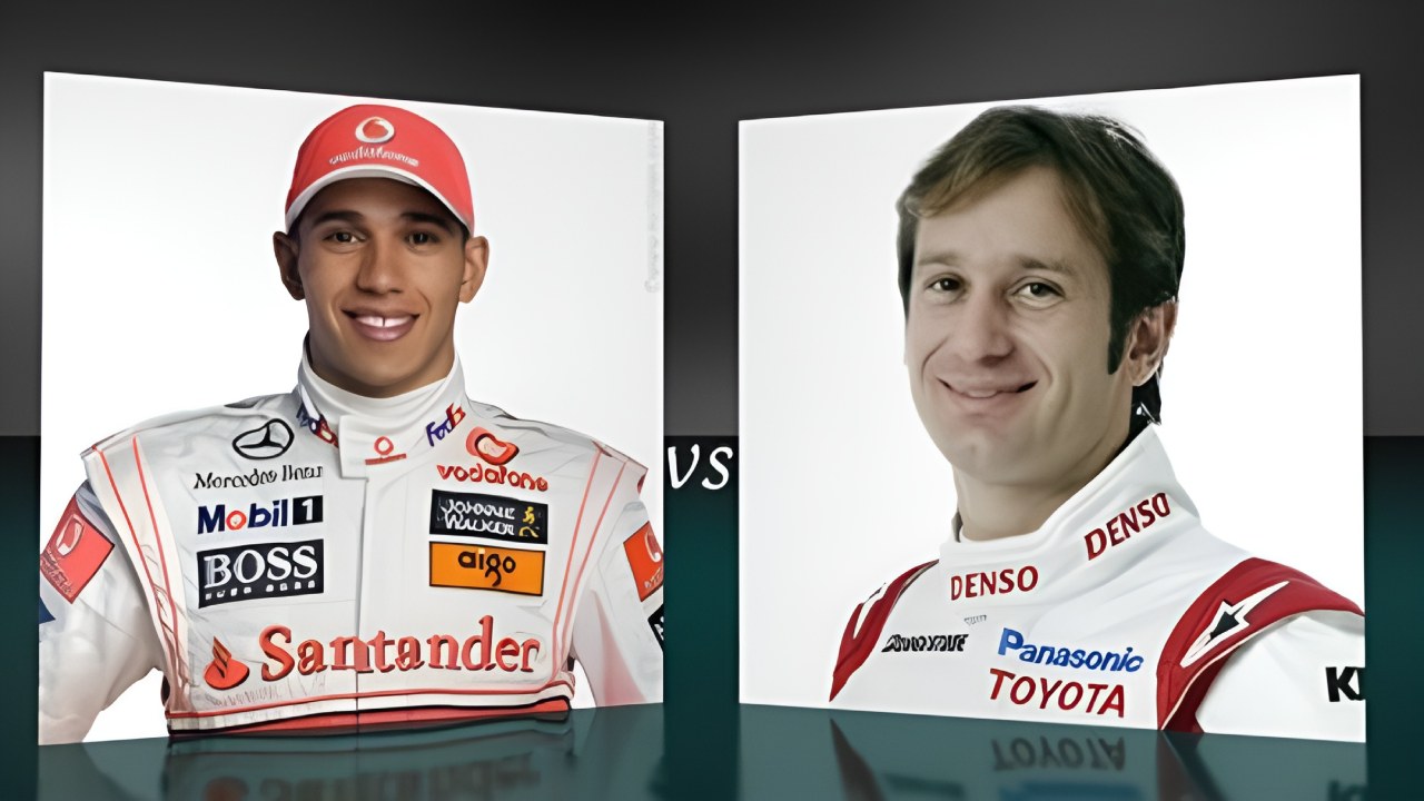 Lewis Hamilton ve Jarno Trulli 