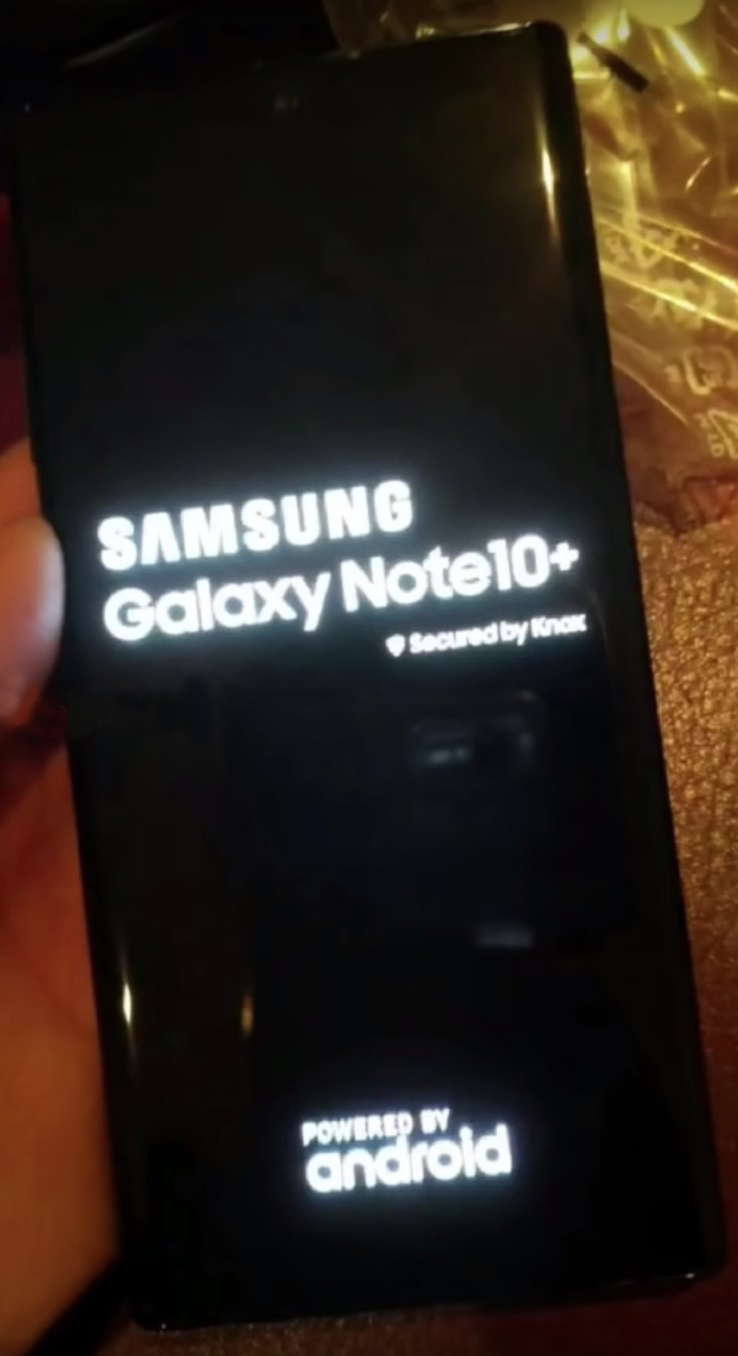 Samsung Galaxy Note10+, Kanlı Canlı Görüntülendi