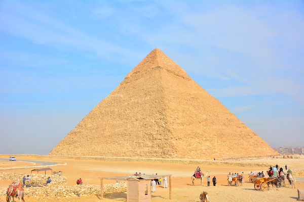 Giza Piramidinin Gerçek Rengi Ortaya Çıktı
