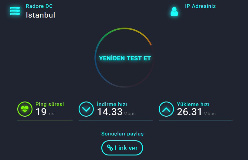 internet hiz testini en dogru sekilde gerceklestiren 10 site