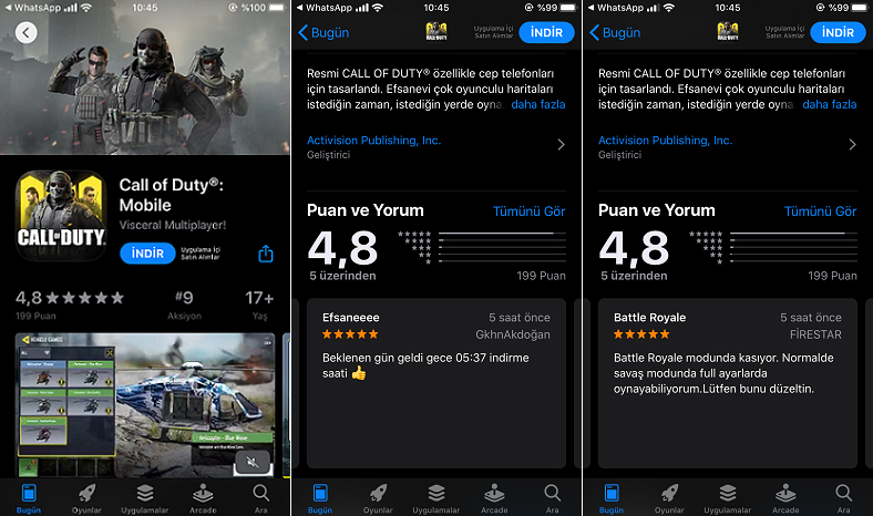 Call of duty mobil android indir