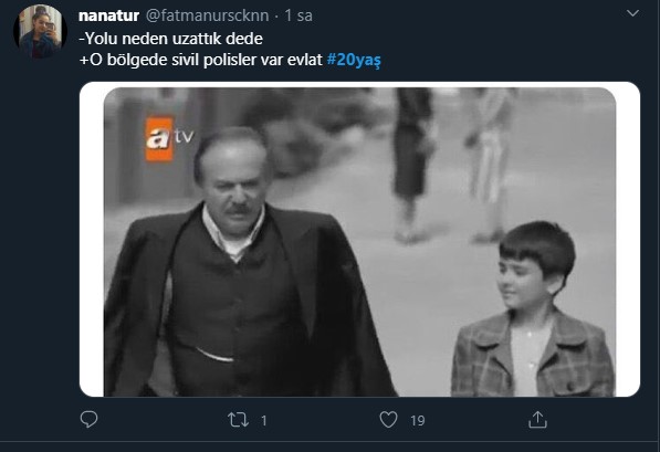 20 Yaş Sokağa Çıkma Kuralı Ardından Komik Tweet Paylaşımları