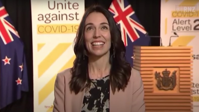 Jacinda Ardern deprem