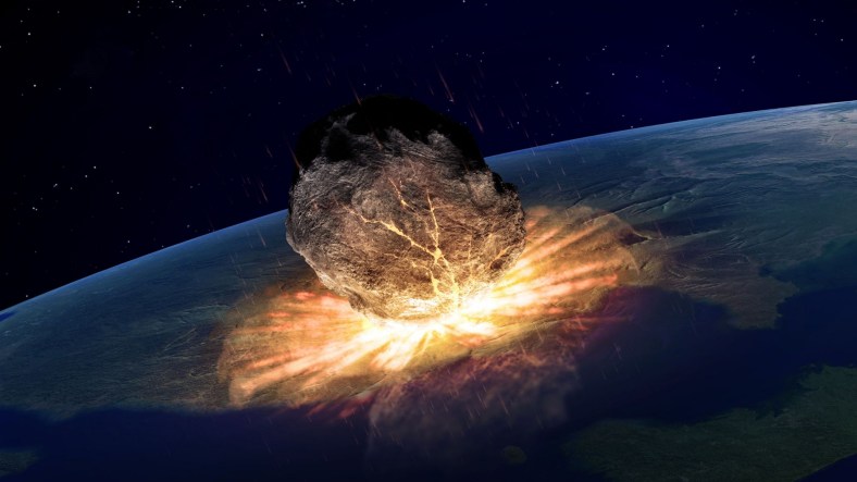asteroit çarpması dünya