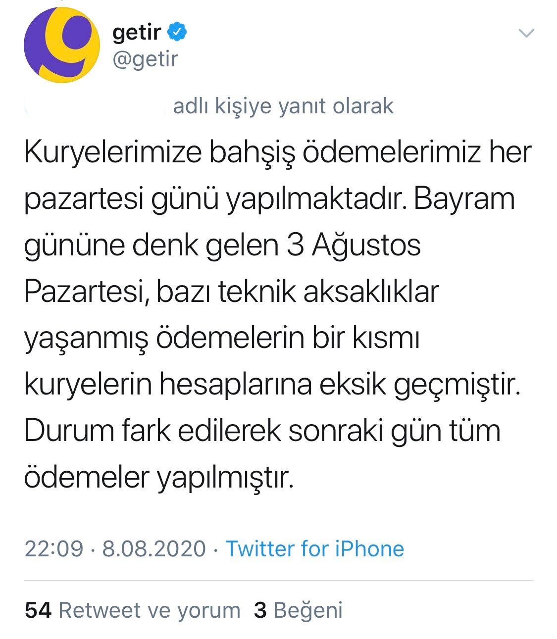 Bir Getir Kuryesine Gore Bahsisleri Tam Yatmiyor