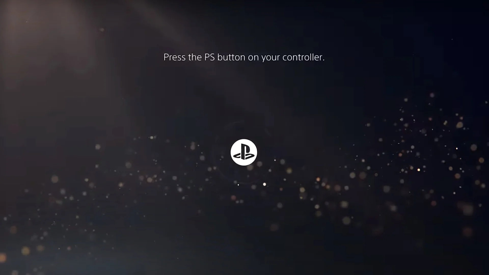 playstation 5 açılış ekranı