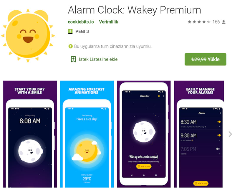 Alarm Clock: Wakey Premium