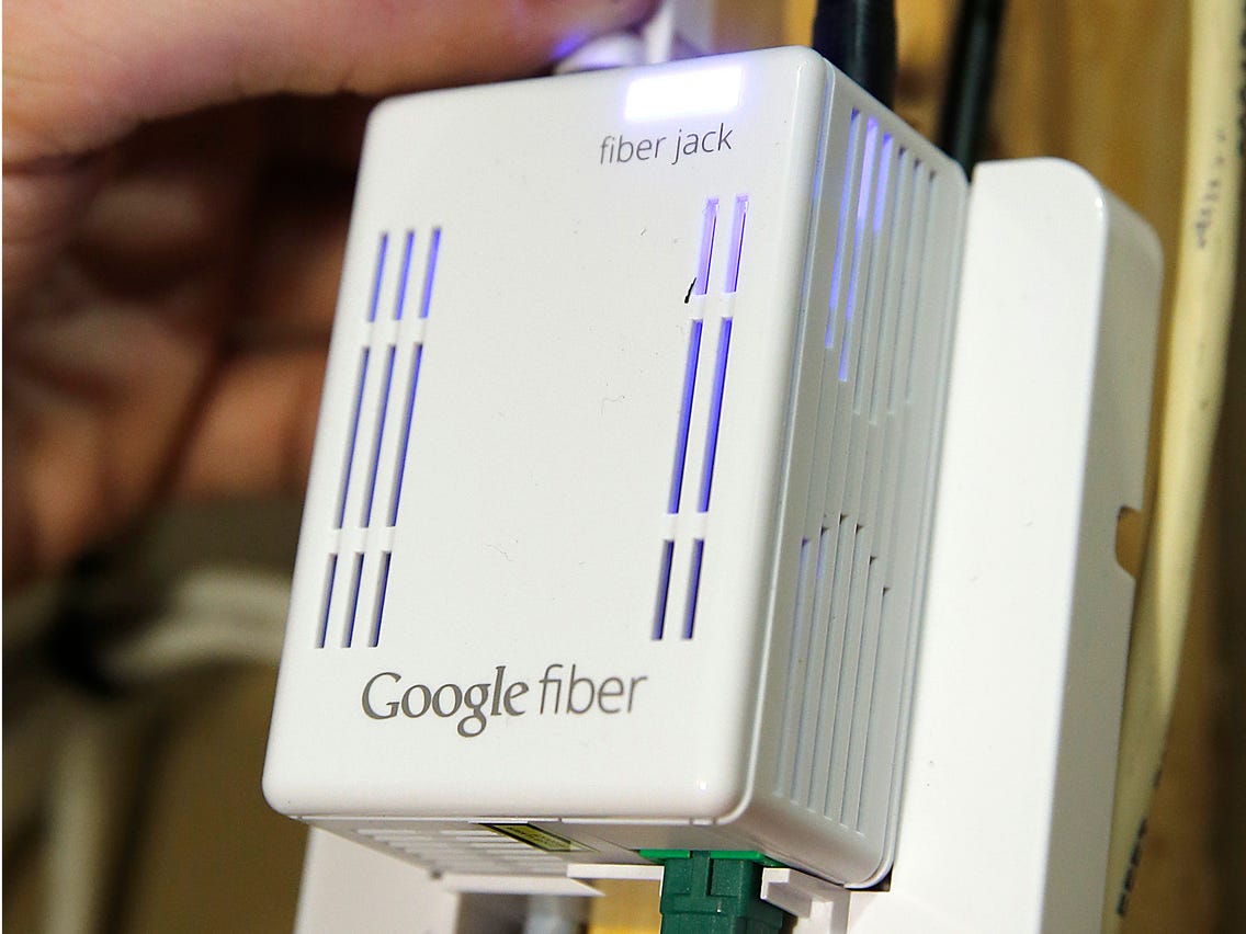 Коробка Google Fiber