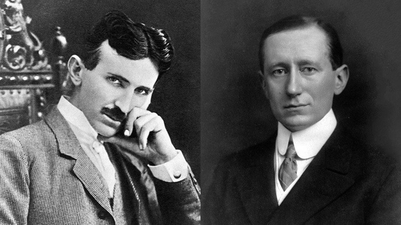 Tesla and Marconi