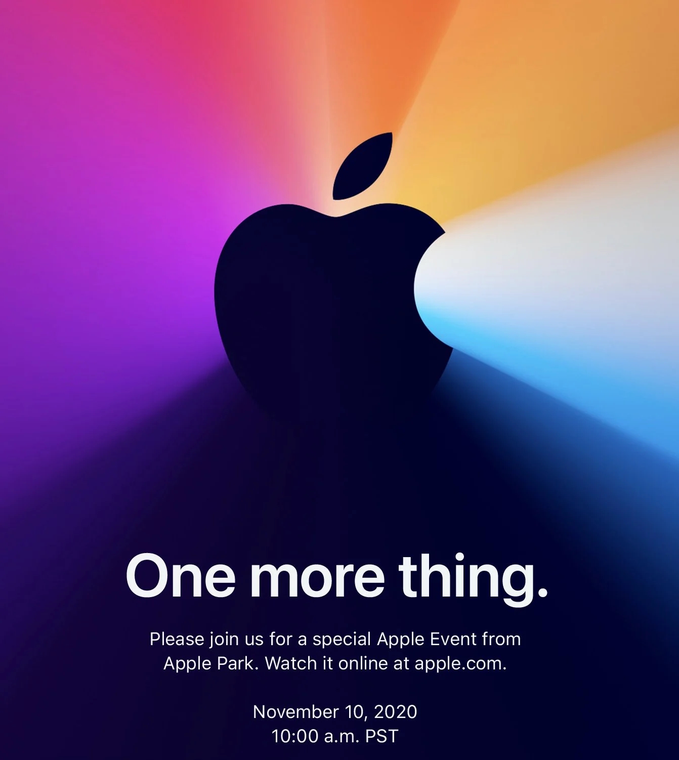 apple one more thing afiş