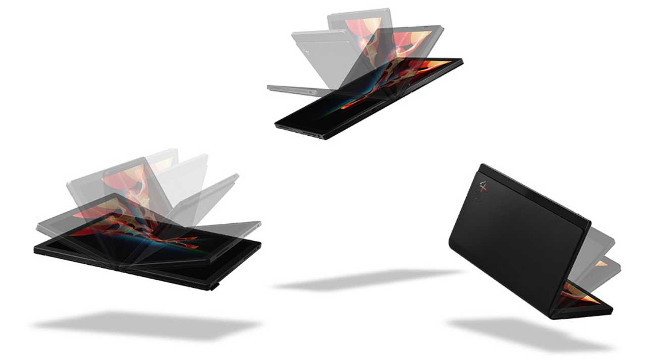 Dnyann lk Katlanabilir Ekranl Dizst Bilgisayar Lenovo ThinkPad X1 Fold Trkiye'de