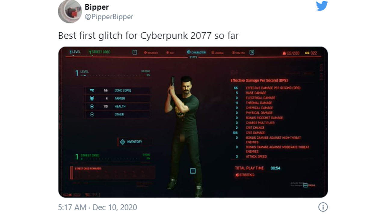 Cyberpunk 2077 buglar