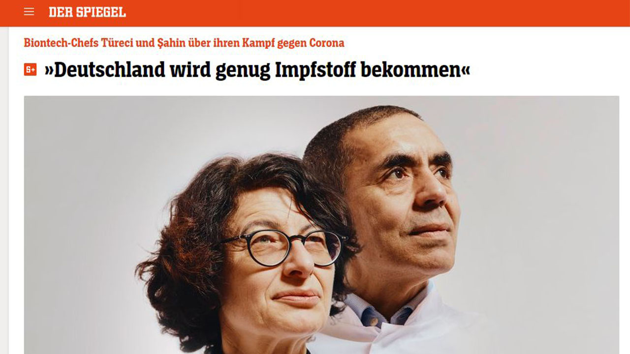 zlem Treci ve Uur ahin, Der Spiegel'in Kapanda