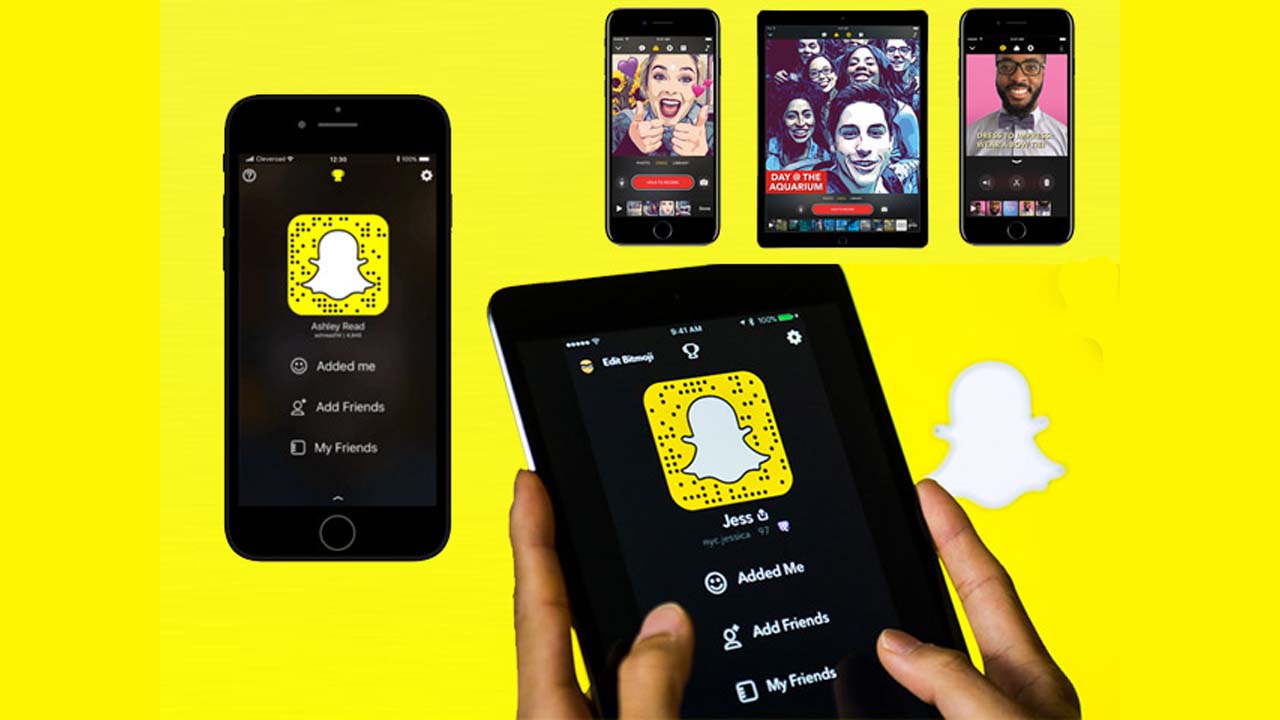 Snapchat karanlık mod