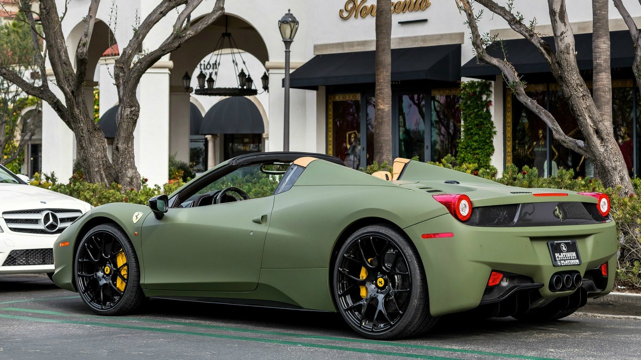 khaki ferrari