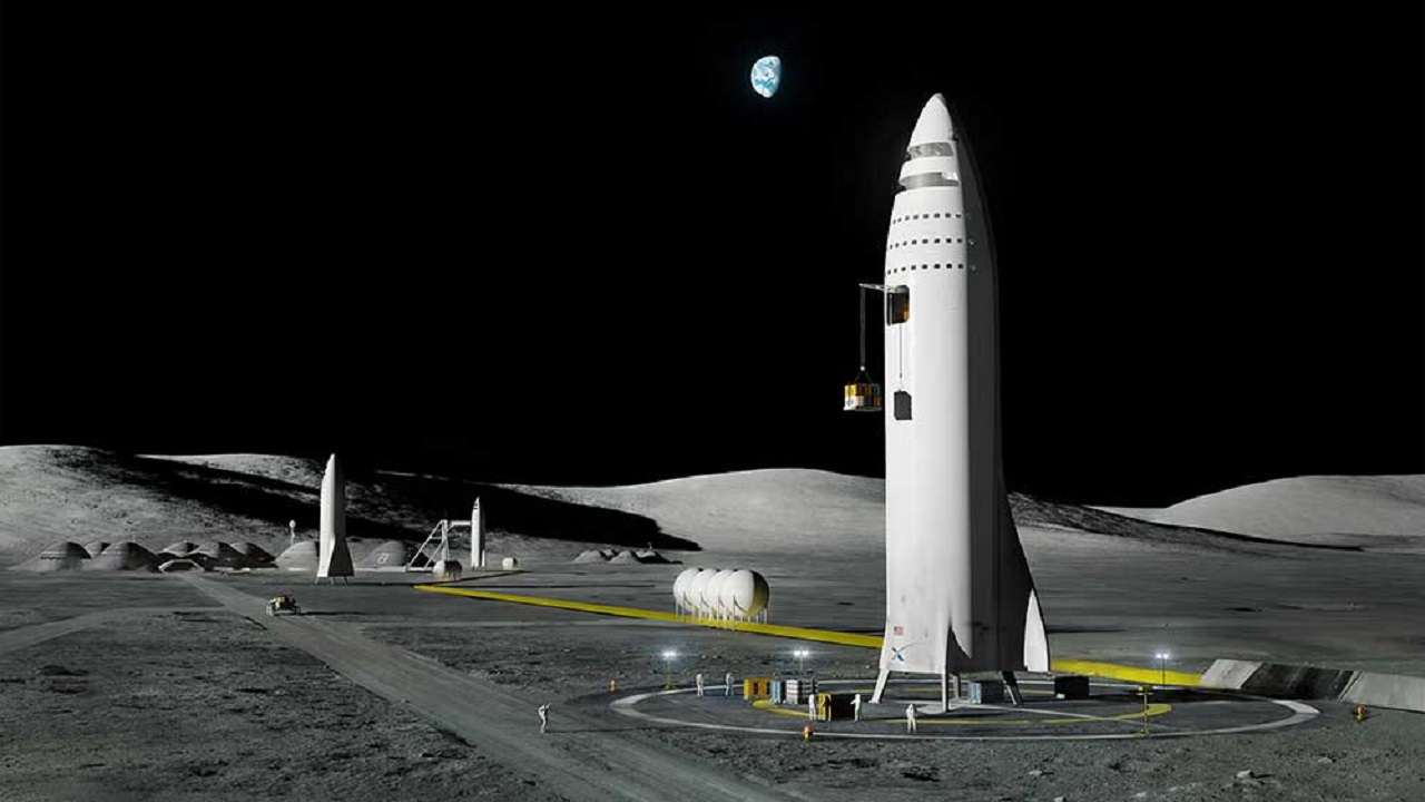 NASA, nsanl Ay Misyonunda SpaceX ile alacak