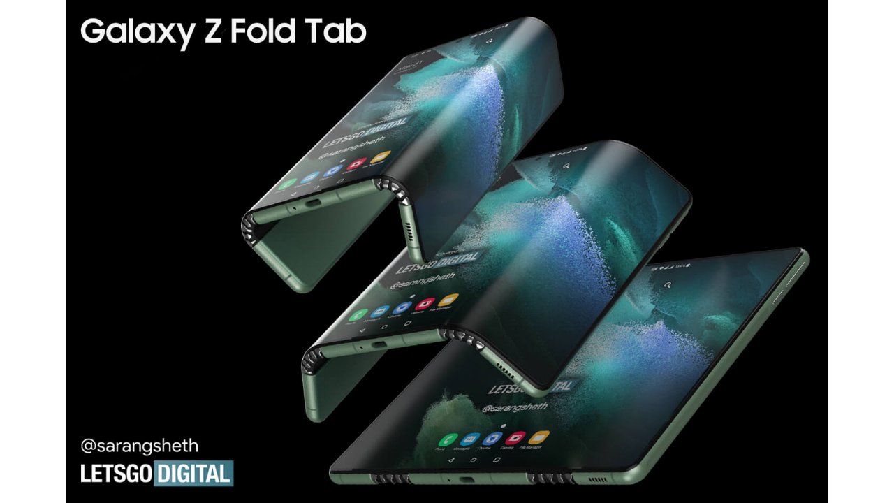 galaxy z fold tab