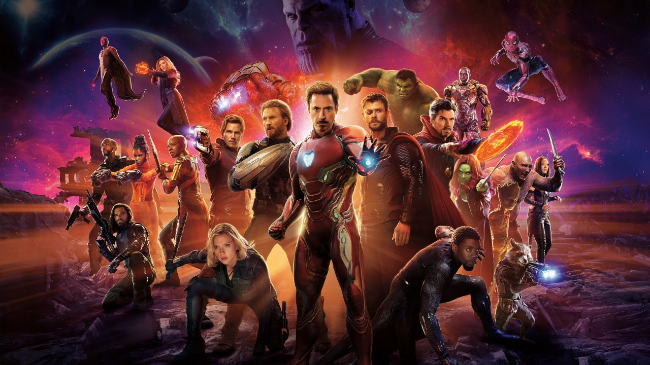 Avengers ekibi ve Thanos