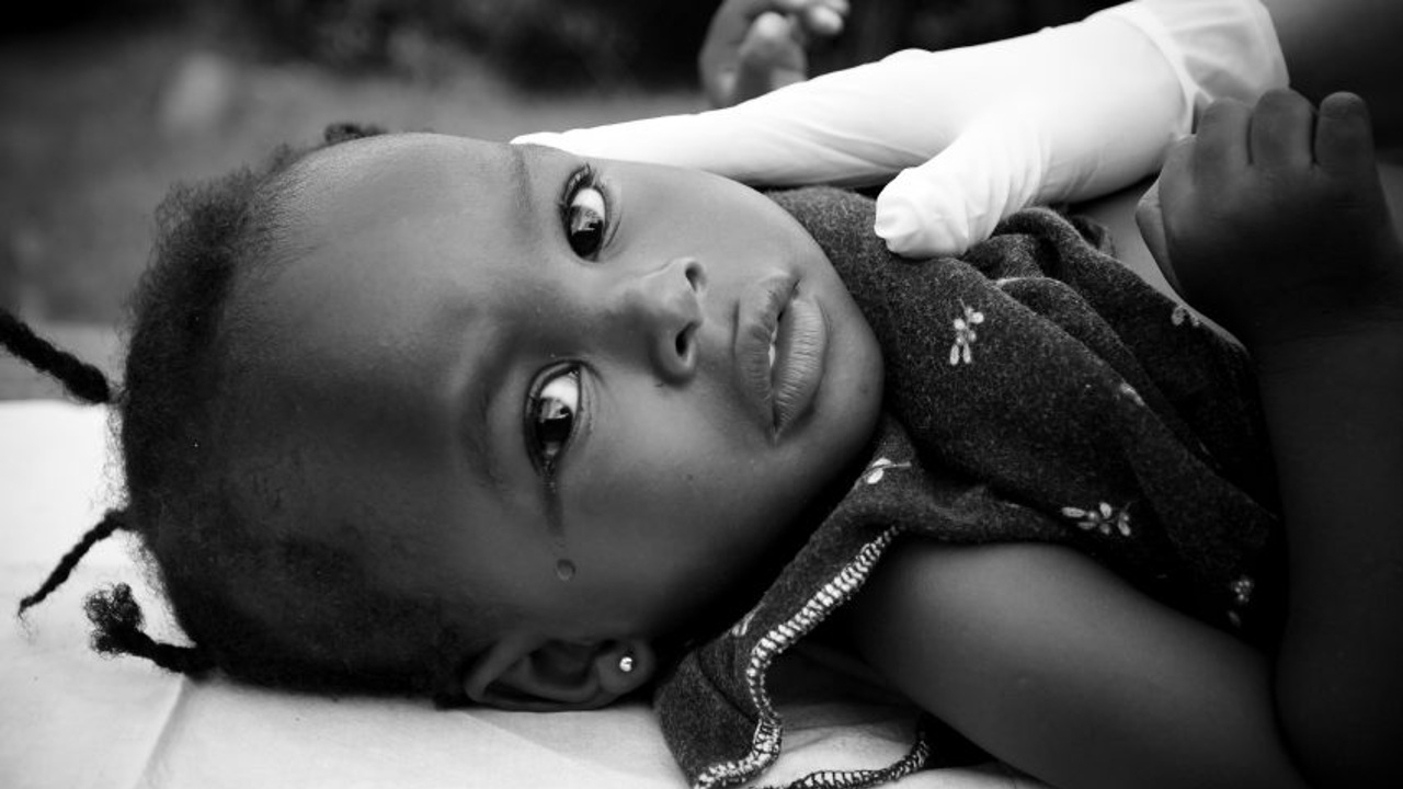 African little girl