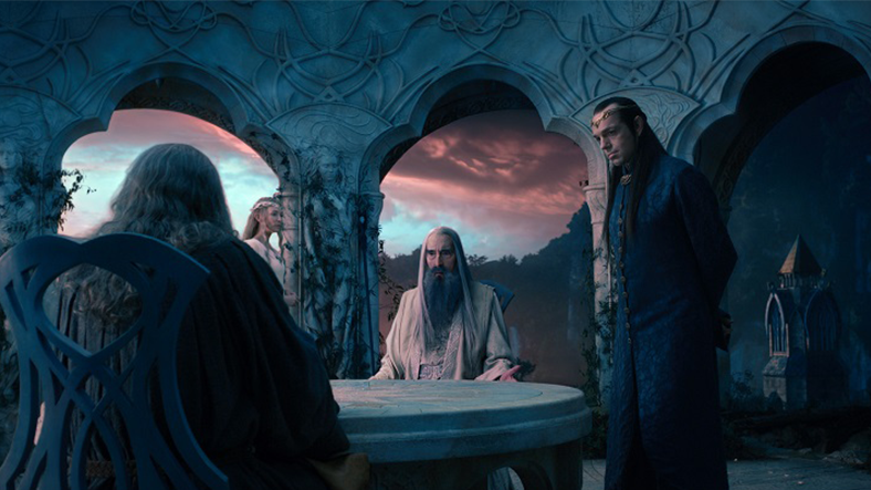 Saruman and Gandalf