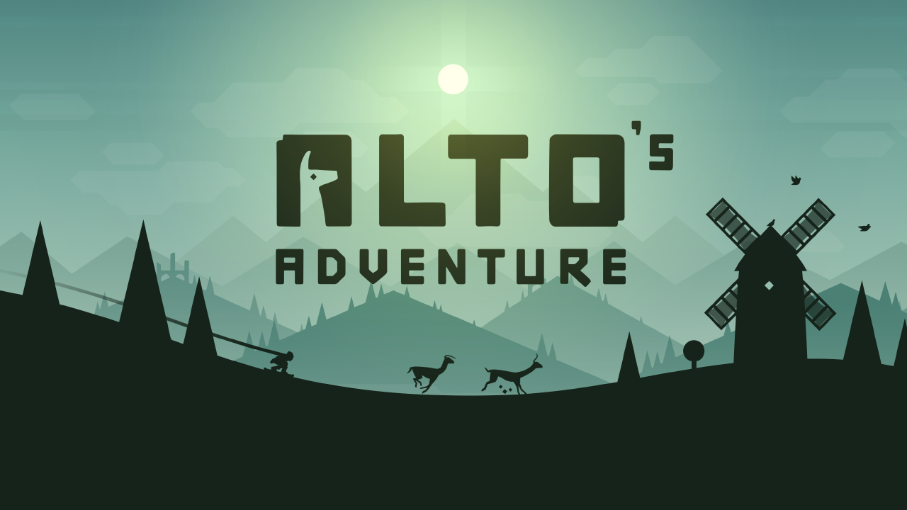 Alto's Adventure with its relaxing atmosphere