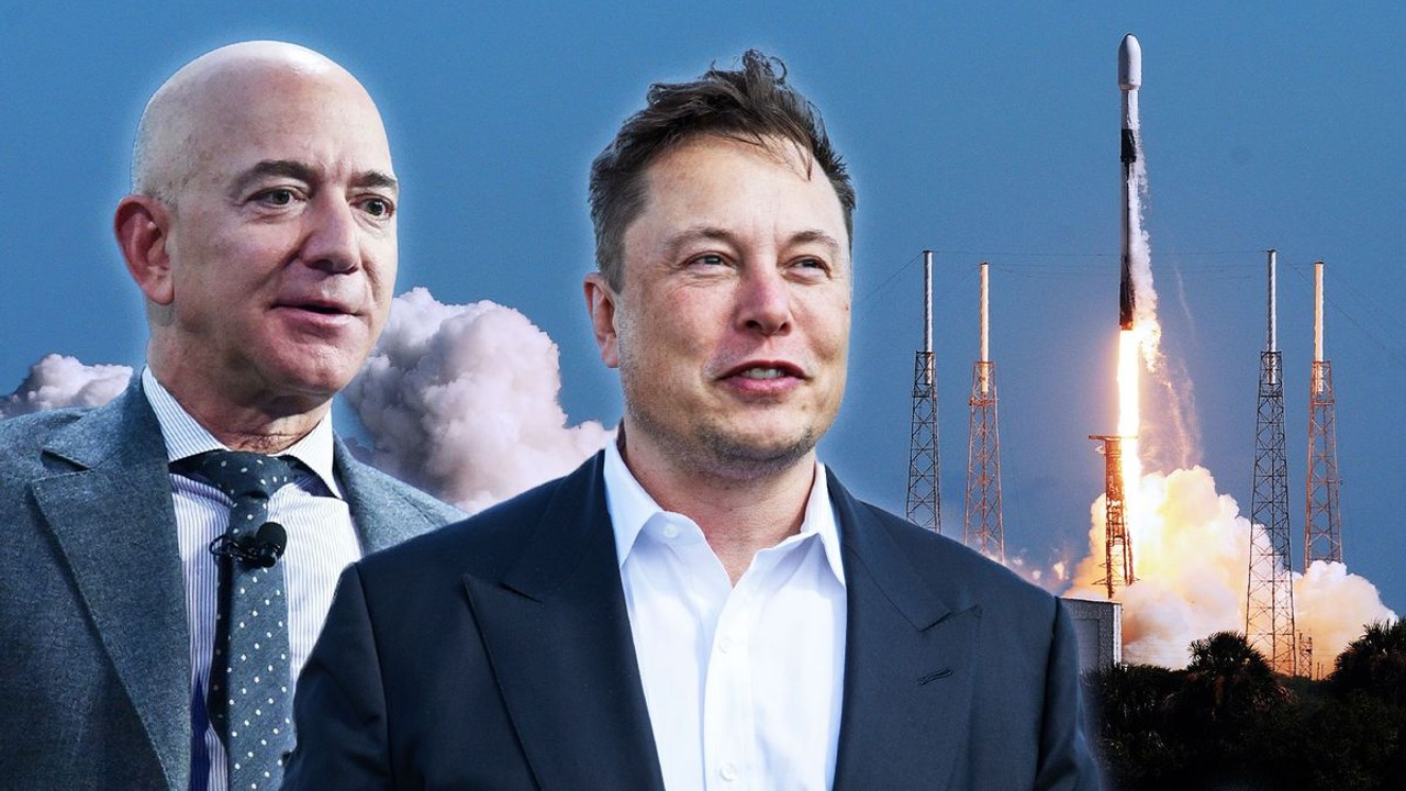 Jeff Bezos and Elon Musk