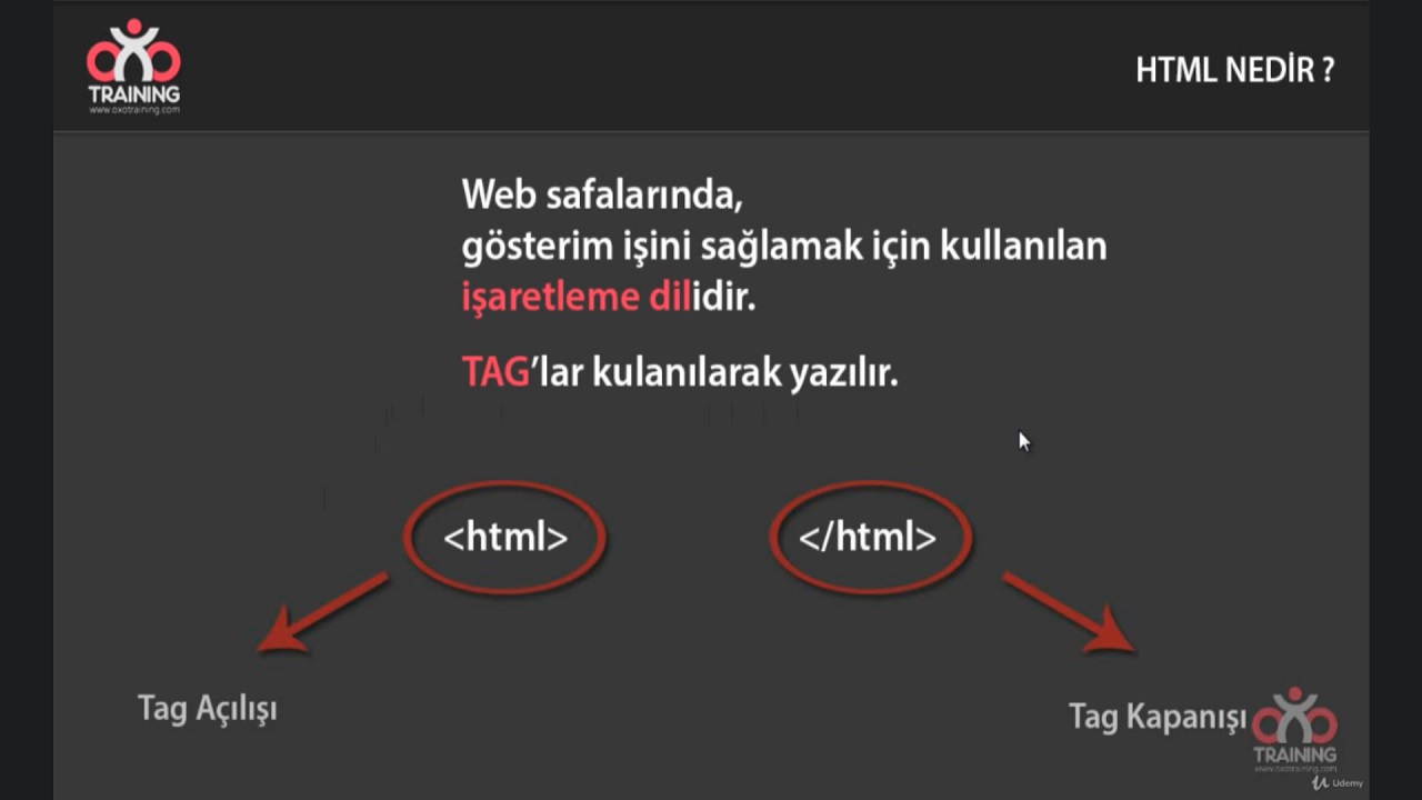 HTML Nedir? Ücretsiz HTML Öğrenebileceğiniz Online Kurslar