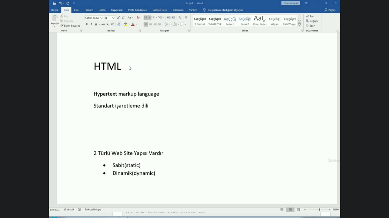 udemy, html course