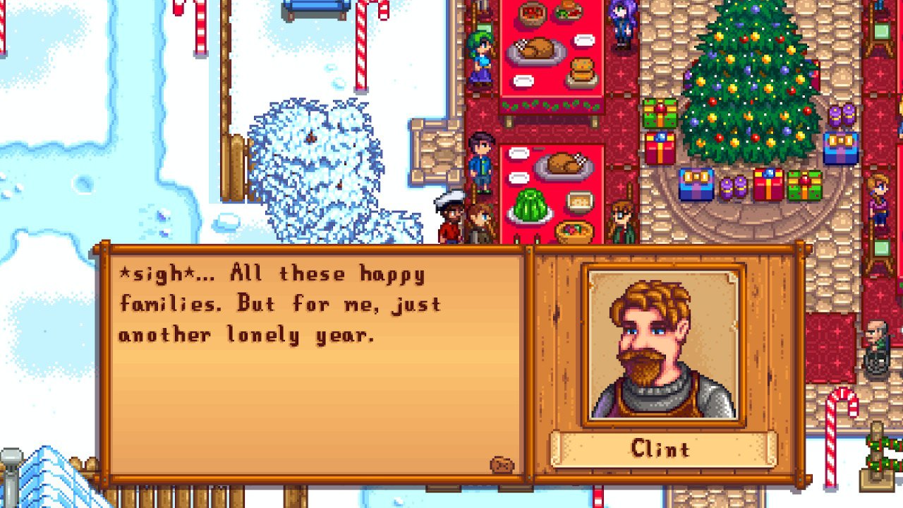 Why is Clint so lonely