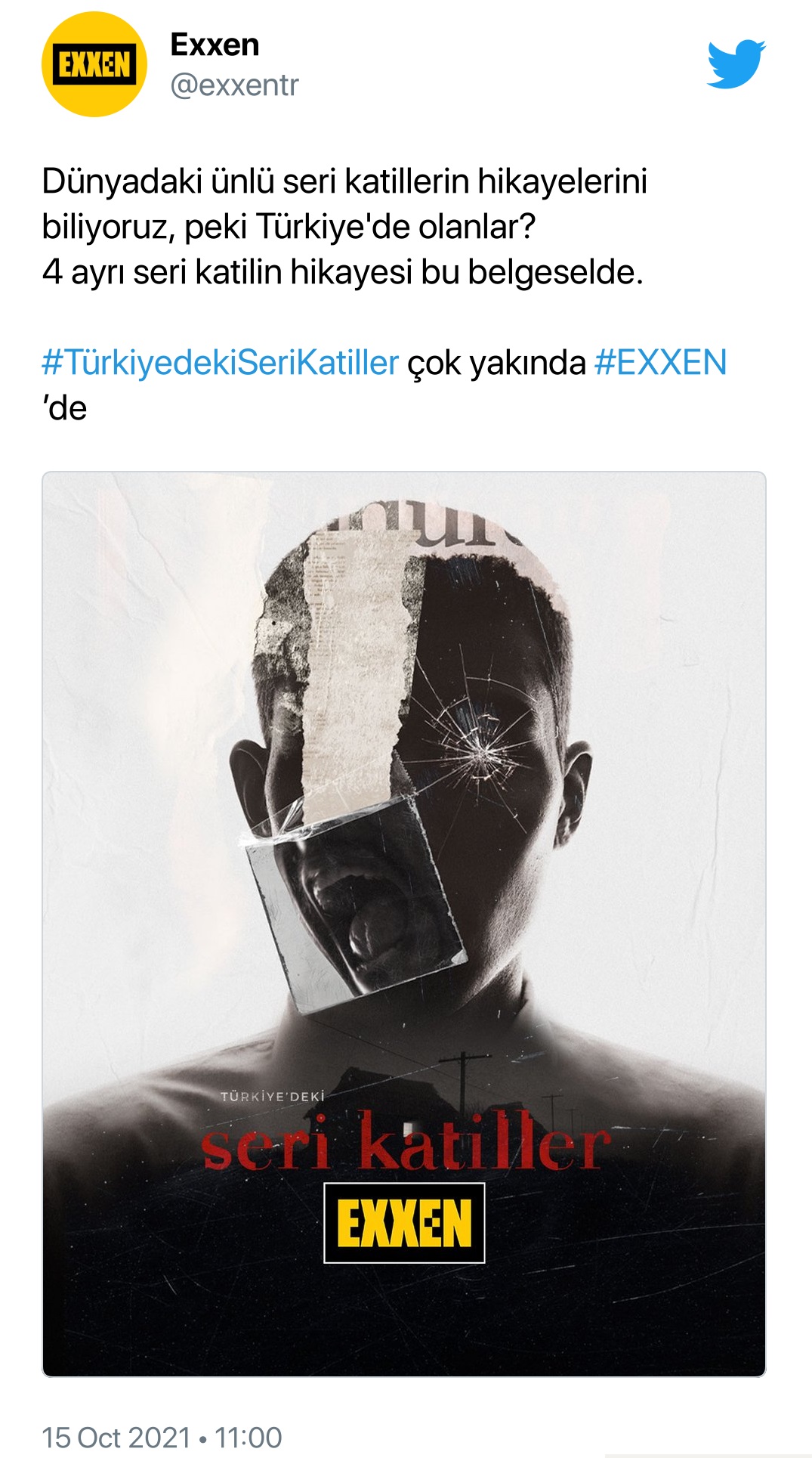 Exxen Yeni Belgeselini Duyurdu: Trkiye'deki Seri Katiller