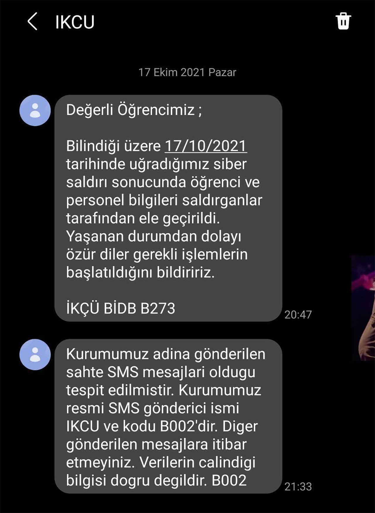 üniversite hack