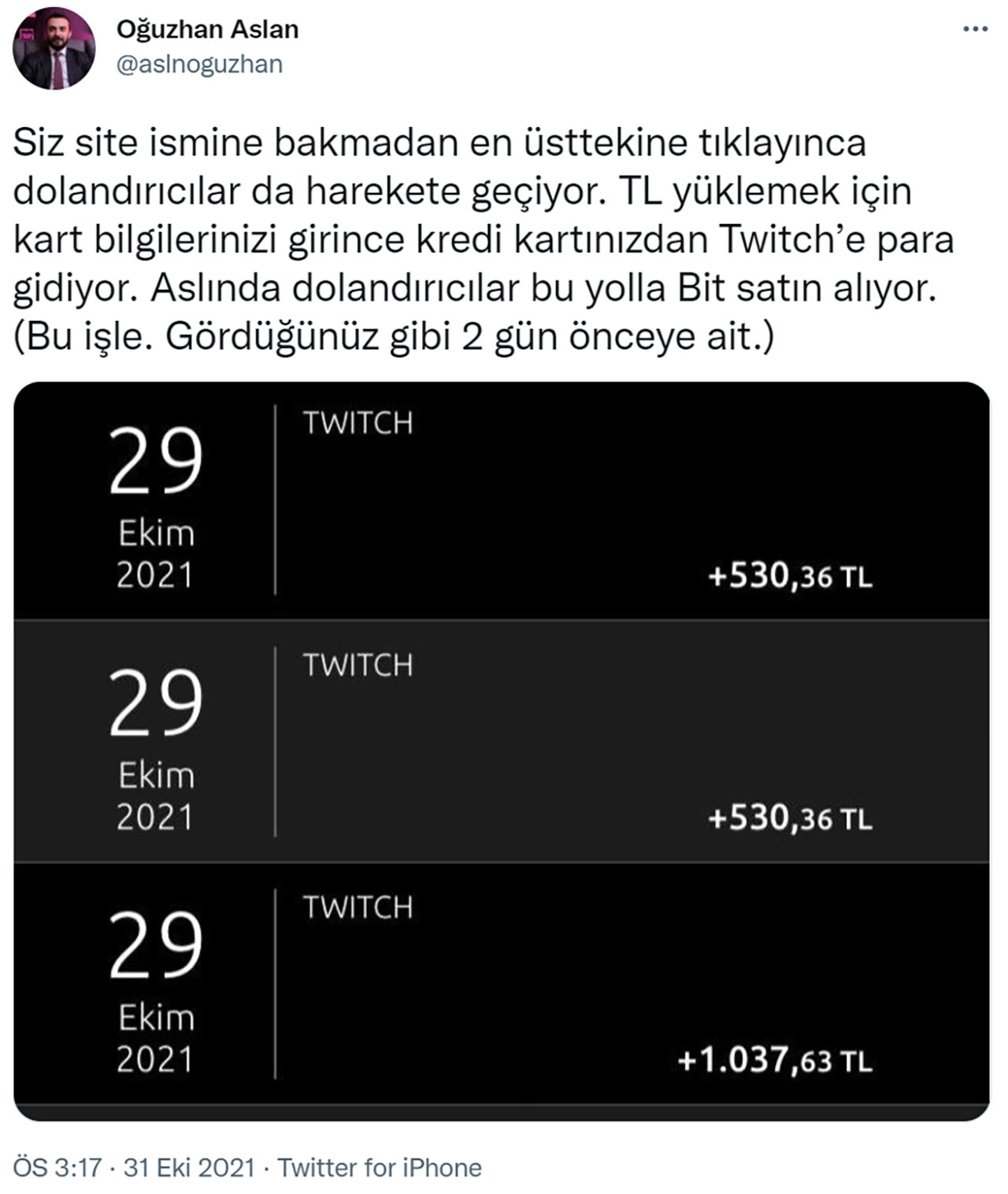 Twitch'te Ka Para Akland? Kredi Kartlar Nasl alnd?