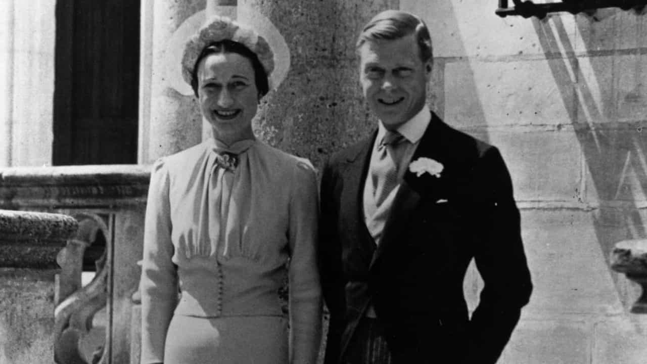 King VIII.  Edward, Wallis Simpson