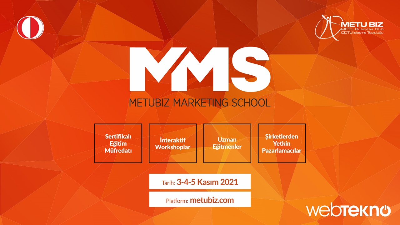 ODTÜ İşletme Topluluğu Tarafından Düzenlenen METUBIZ Marketing School Programı Başladı