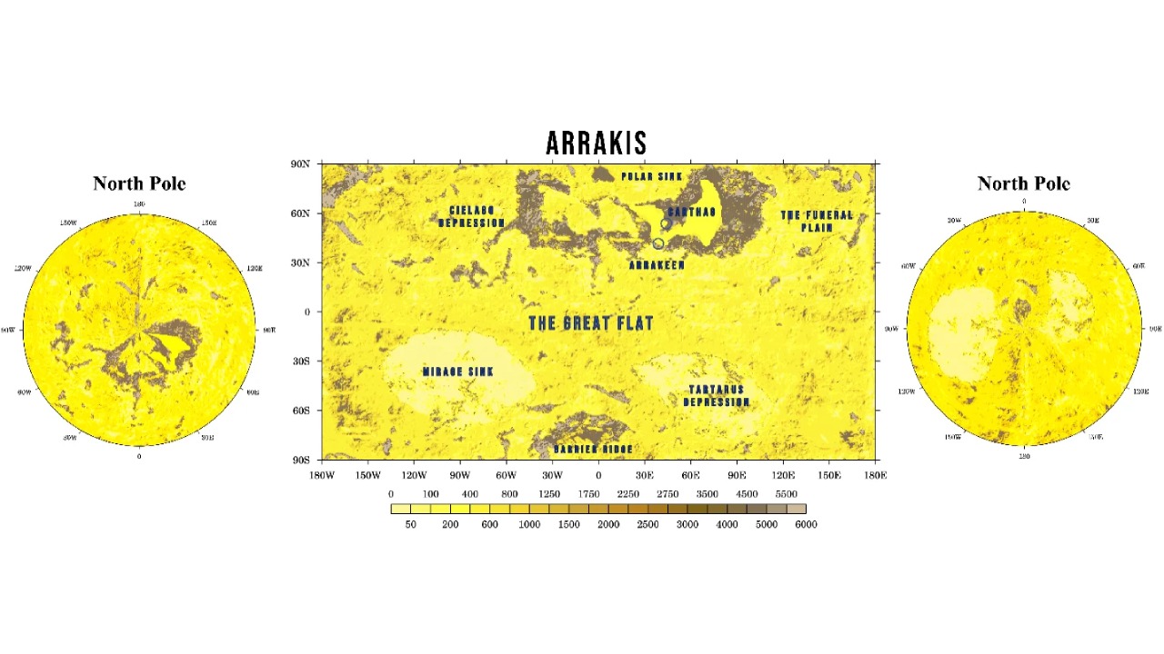 Arrakis Simulated