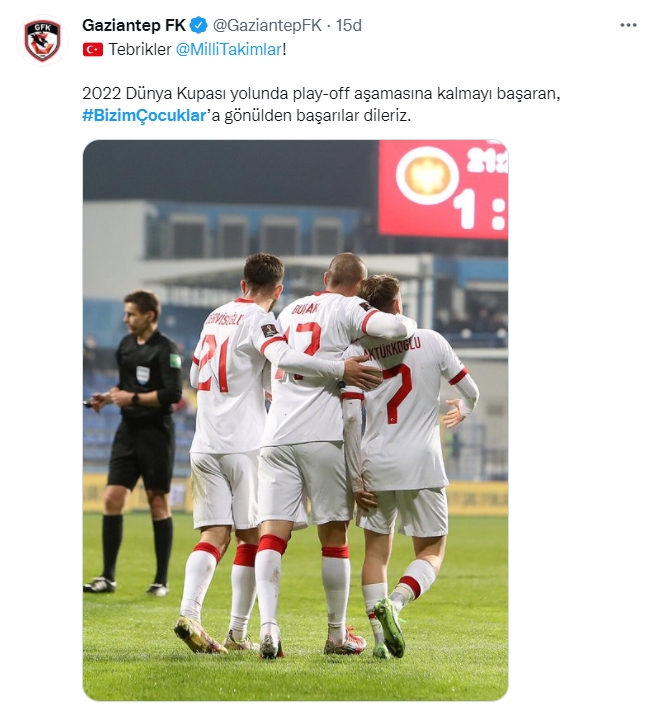 Milli Takm, 2022 Dnya Kupas Play-Off'larna Kald