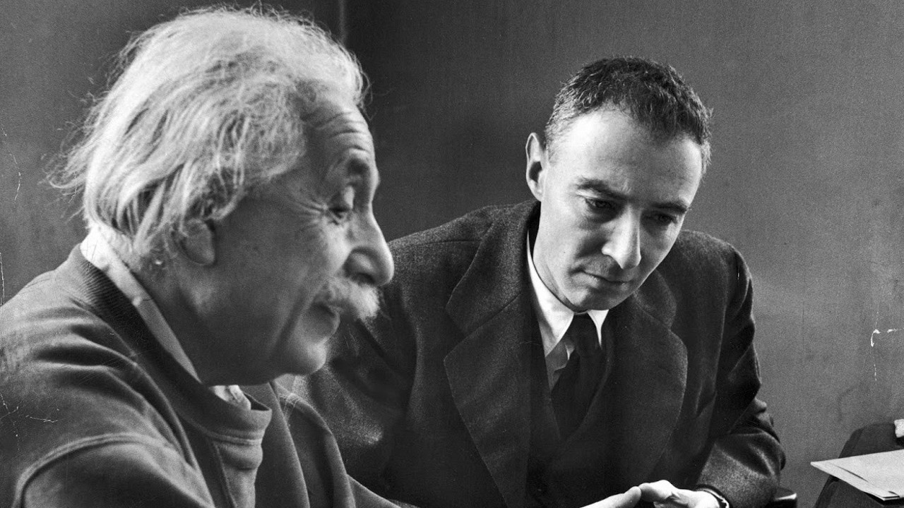 Oppenheimer and Einstein