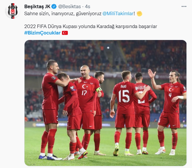 Milli Takm, 2022 Dnya Kupas Play-Off'larna Kald